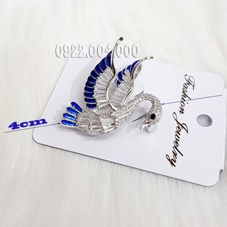Cài áo con vịt trời CZ1143.
