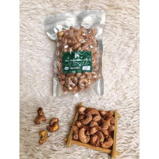 500GRAM HẠT ĐIỀU RANG MUỐI NGUYÊN LỤA (380-410 HẠT/KG)