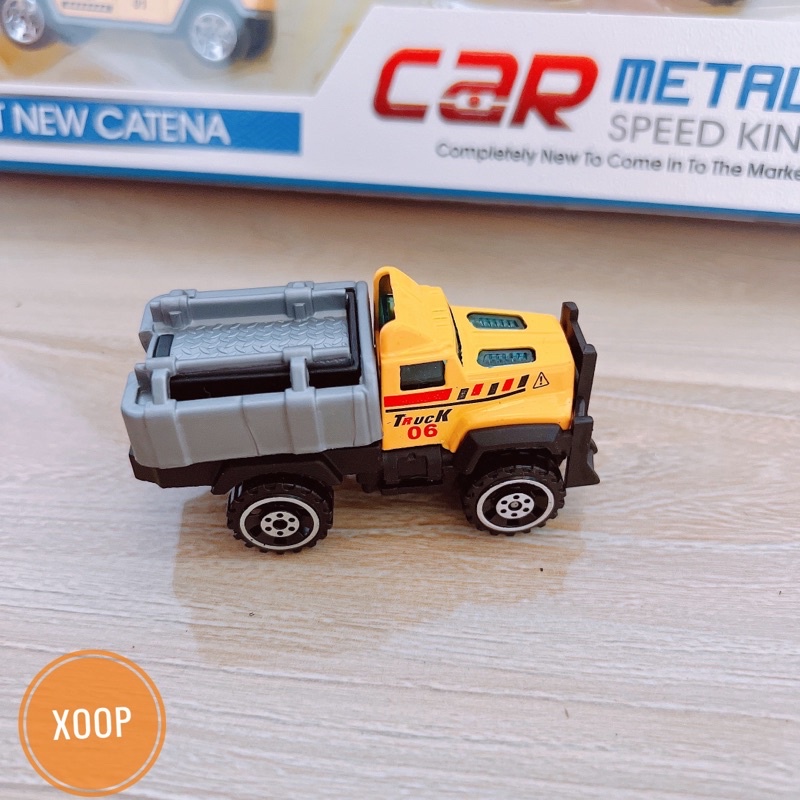 Đồ chơi ! Hộp xe công trình hợp kim 5 chi tiết mẫu mới 2022