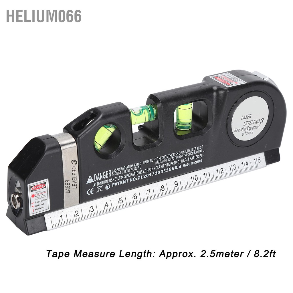 Thước Dây Laser Hồng Ngoại Đo Mức Độ Hồng Ngoại Đa Năng Dùng Làm Đồ Gỗ Helium066