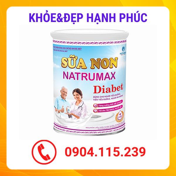 [Chính hãng] Sữa non Natrumax Diabet - Hỗ trợ tiểu đường – Trọng lượng 800gr – Date T11/2022