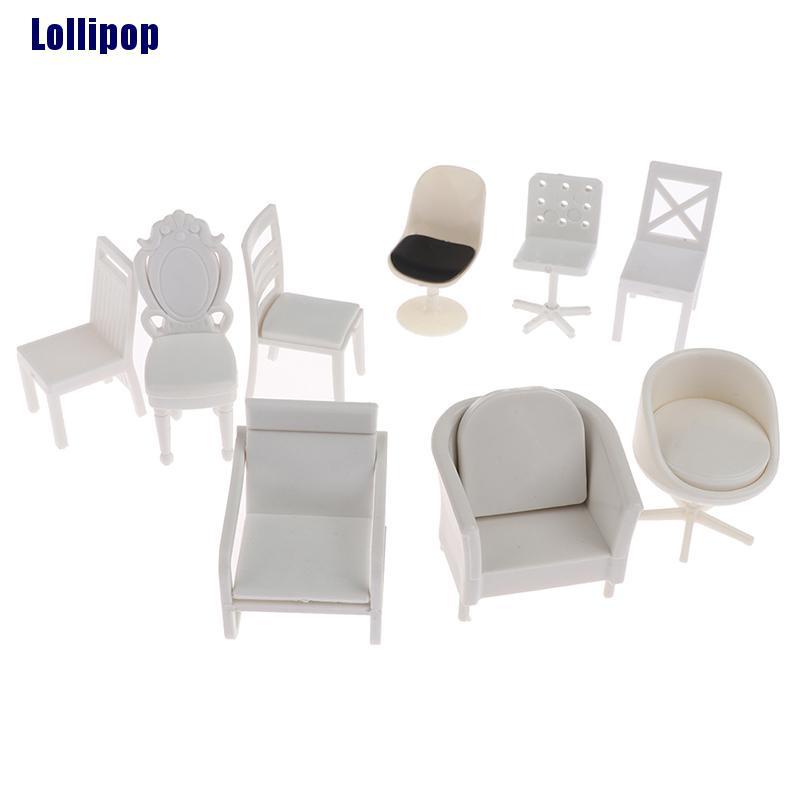 Mô hình ghế ngồi tỉ lệ 1:20 trang trí nhà búp bê