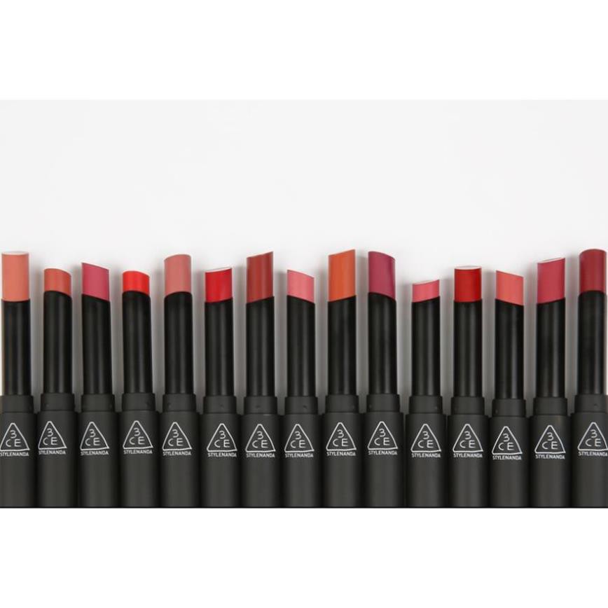 [CHÍNH HÃNG] Son Thỏi Lì 3CE Slim Velvet Lip Color