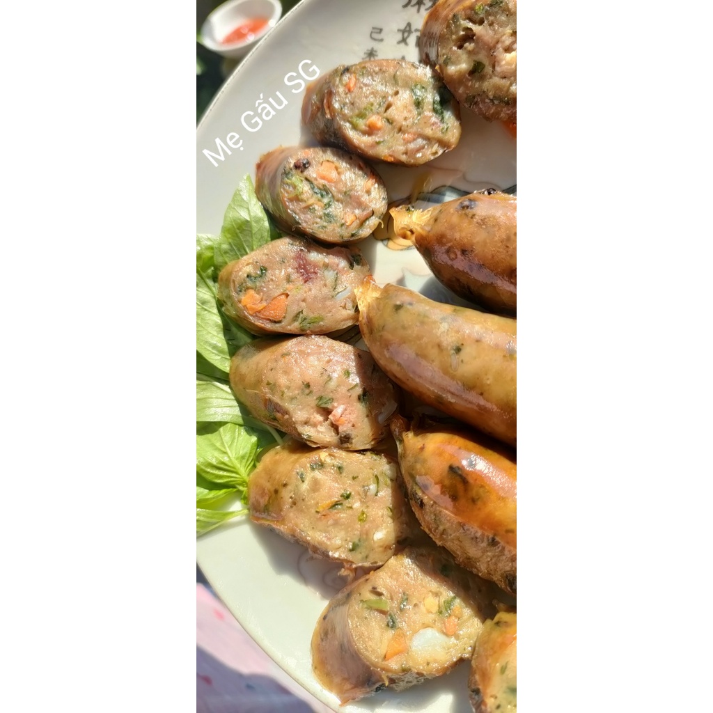 Dồi sụn Hà Thành. Loại ngon đặc biệt tem túi vàng. Túi 500gram