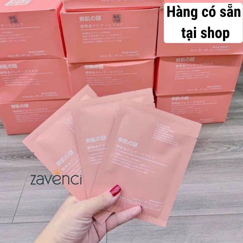 Mặt nạ giấy RWINE BEAUTY Stem Cell Placenta Mask dưỡng da 1 miếng lẻ - ZAVENCI Official