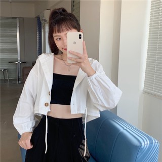 [SẴN] Áo khoác nữ croptop Ulzzang AKV4