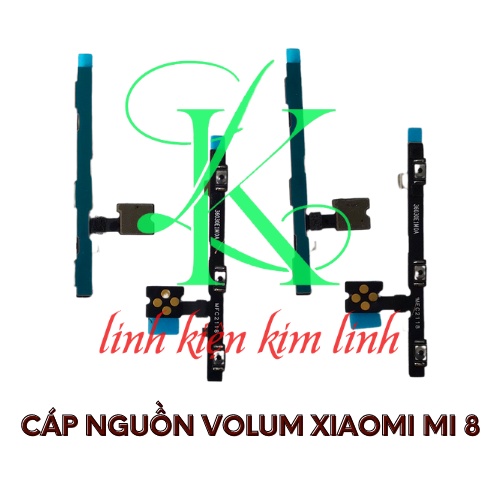 Nút phím tăng giảm âm lượng xiaomi mi 8 /mi 8 pro