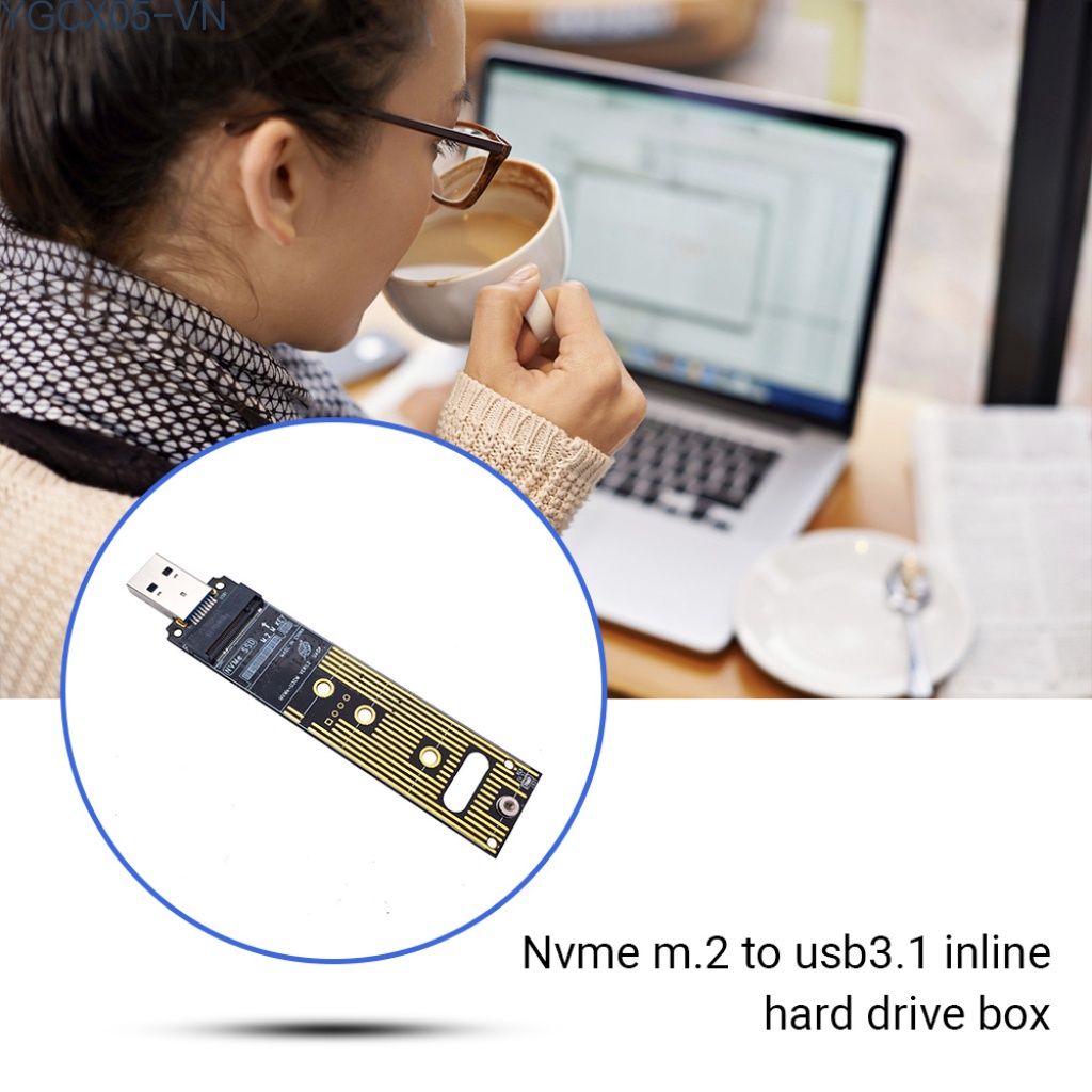 Thẻ Chuyển Đổi M.2 Nvme Ssd Sang Usb 3.1 Type-A M2 Sang Usb 3.1 Cho 2242 / 2260 / 2280 | BigBuy360 - bigbuy360.vn