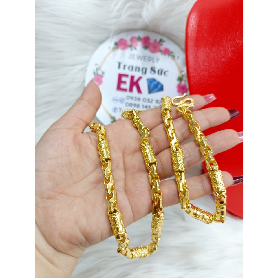 Dây chuyền mạ 24k cao cấp E02