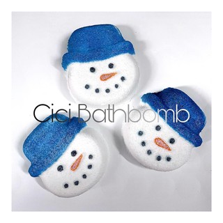 Bom tắm người tuyết - tạo bọt ít (Snowman Bath Bomb)