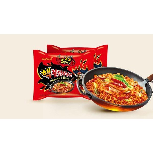 Mì gà siêu cay 2x Spicy 140g SAMYANG Hàn Quốc Loại Ngon - BẢO AN