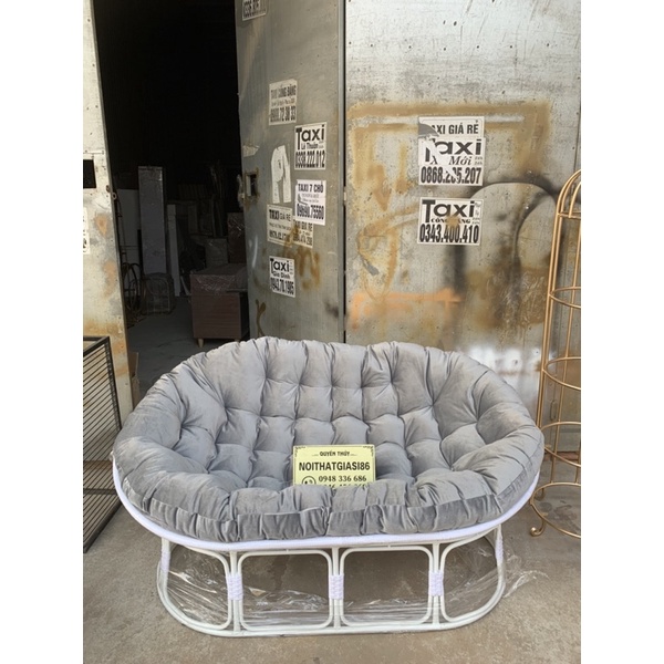 Ghế thư giãn papasan đôi cao cấp