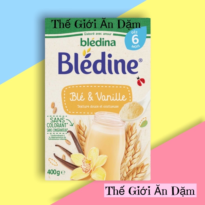 Bột Lắc Sữa Bledina Vị Vanila 6m+