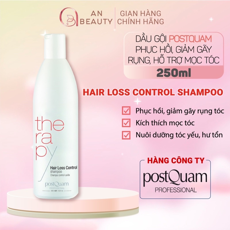 Dầu Gội POSTQUAM Giảm Gãy Rụng, Kích Thích Mọc Tóc, Giảm Bết Da Đầu 250ml