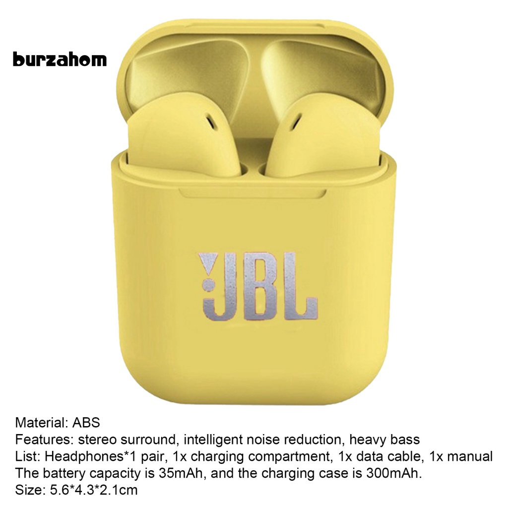 Tai nghe không dây Jbl-Tws-Inpods I12 Âm Thanh Siêu Trầm 5.0