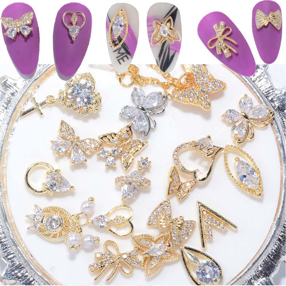 TWINKLE Dây ChuyềN HợP Kim HìNh BướM ĐíNh Đá Sang TrọNg