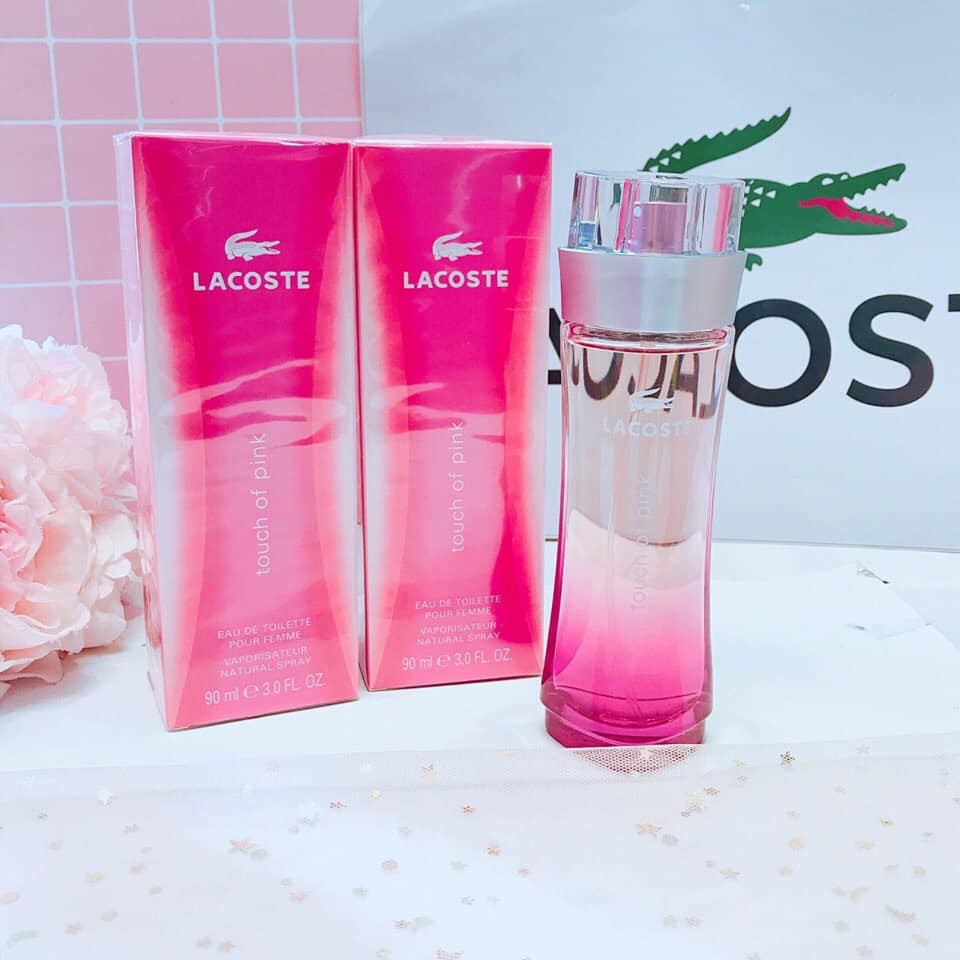 NƯỚC HOA NỮ LACOSTE TOUCH OF PINK EDT 90ML