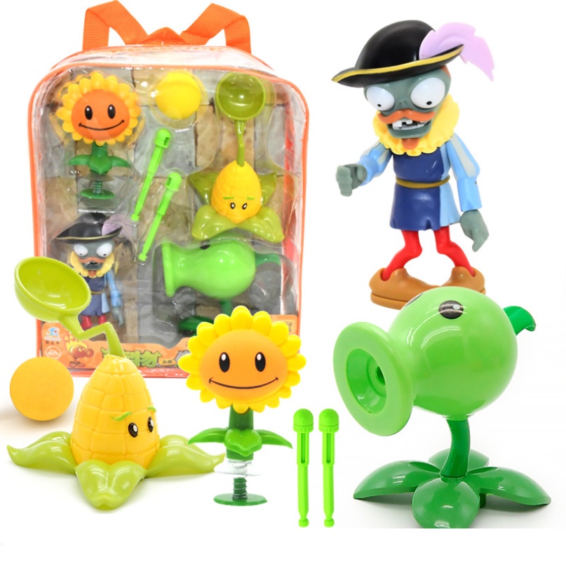 Bộ Đồ Chơi Mô HìNh Nhân VậT Plants Vs Zombie 2