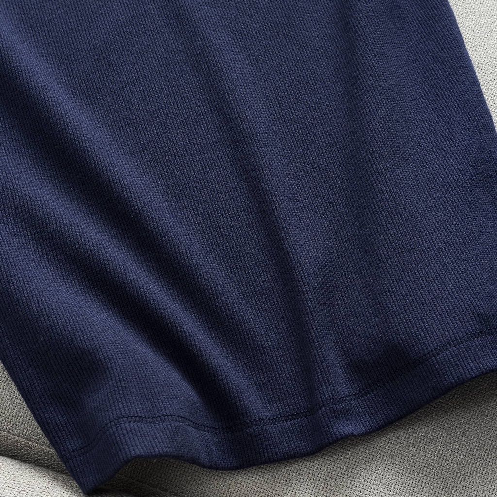 Áo Ba Lổ Thun Gân Form Slim Fit Thích Hợp Tập Gym