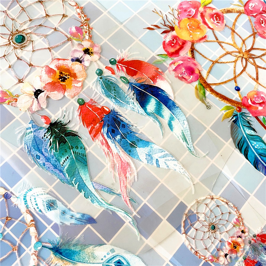 ◆ Miếng Dán Vinyl Truyền Nhiệt: Dreamcatcher ◆ 1 Sticker Dán Ủi Với Thiết Kế Đẹp Mắt