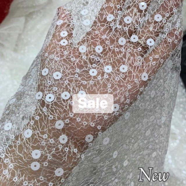 Lưới kim sa trắng