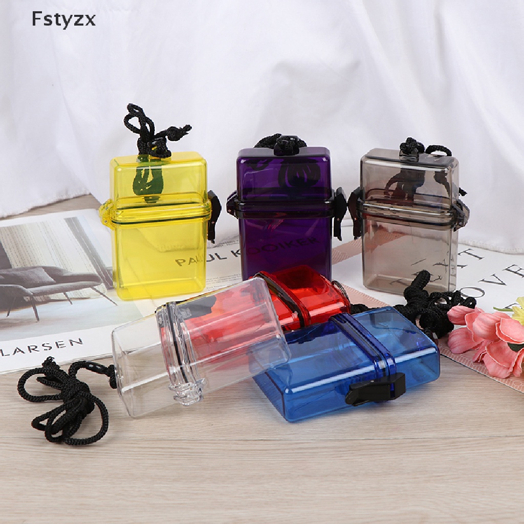 Fstyzx 1PC Outdoor Waterproof Pockets Key Money Storage Box Case Holder Plastic Case FY | BigBuy360 - bigbuy360.vn