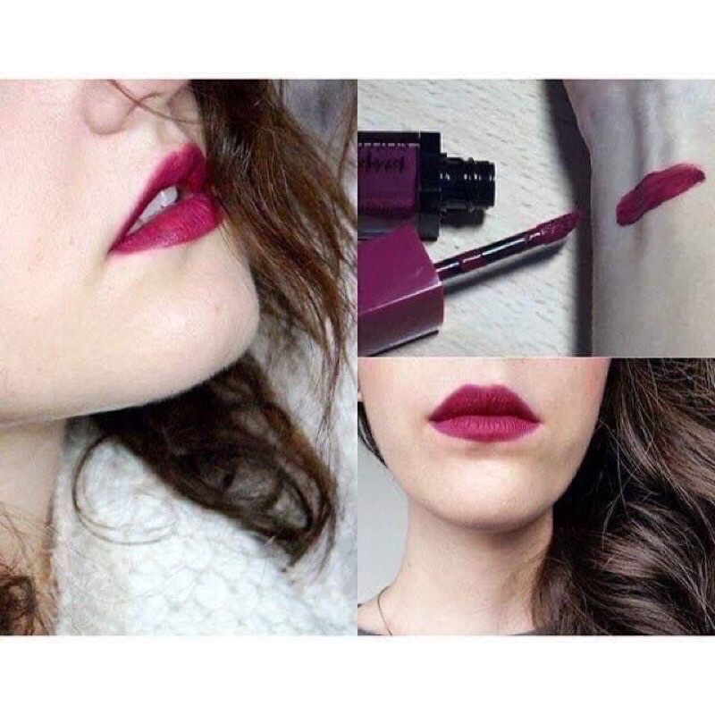 Son Bourjois velvet màu 14 tím mận chín