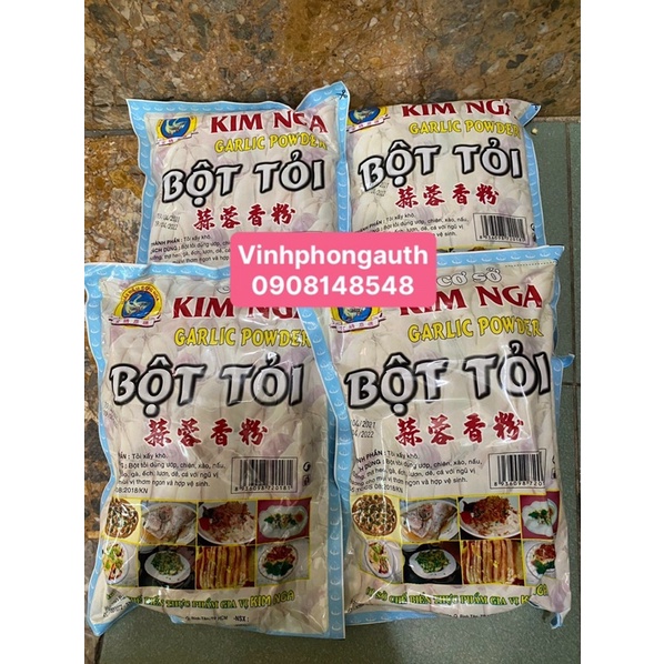 Bột tỏi hiệu Kim Nga gói 500gr