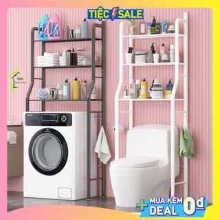 Kệ Bồn Cầu - Kệ Máy Giặt Đa Năng, Để Đồ Đạc Nhà Tắm Ngăn Nắp Tiện Lợi