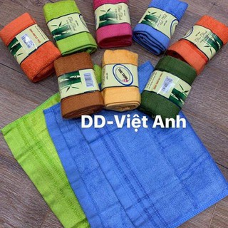 SET 5 CHIẾC KHĂN MẶT SỢI TRE CAO CẤP