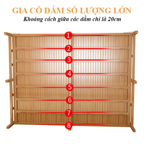 Giường Tre Gấp Gọn Thông Minh, Nằm Thư Giãn 100% Bằng Tre Tự Nhiên, Giường Cho Bà Đẻ Tiện Lợi ... KT 195 x 80/100 cm | BigBuy360 - bigbuy360.vn