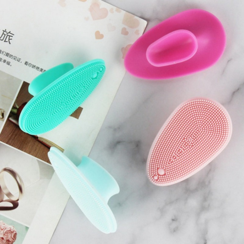 [Hàng mới về] Cọ Rửa Mặt Bằng Silicon Giúp Loại Bỏ Mụn Đầu Đen Và Làm Sạch Sâu Hiệu Quả