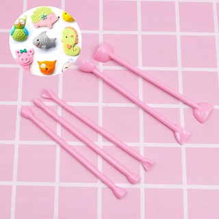 Clay cartoon animal doll eyes tool arc wrinkle printing mold fondant cake carving tool
