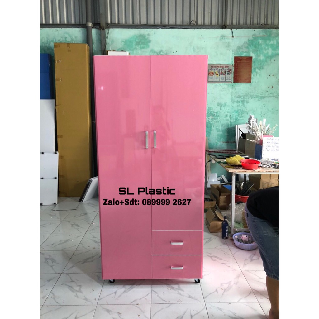 Tủ quần áo 2 buồng 2 ngăn cực đẹp giá tận xưởng | BigBuy360 - bigbuy360.vn
