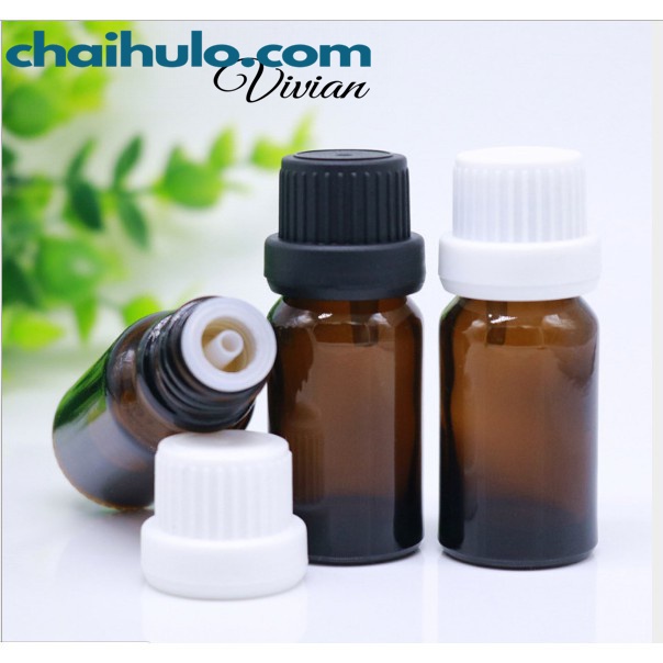 Combo 50 Chai Lọ Đựng Tinh Dầu 10ml , Thủy Tinh màu Nâu, Cổ Nhỏ Giọt[Sỉ từ 2,3k]