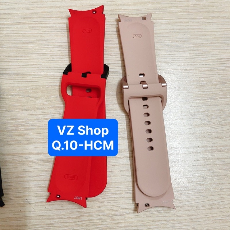 Chính hãng-Dây silicone zin bóc máy size 20mm cho đồng hồ Samsung Galaxy W5 Pro, W5, W4 Classic và W4