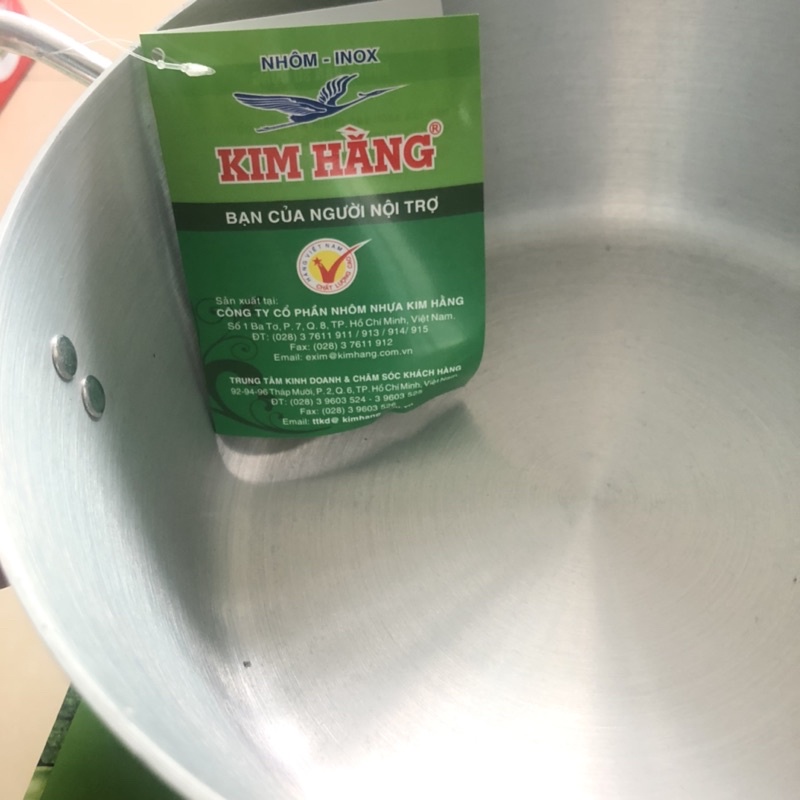 Bộ Nồi Nhôm 5 Món Cao Cấp Kim Hằng T5 Theo Tiêu Chuẩn Nhật Bản_Hàng Chính Hãng