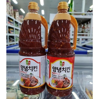 Sốt ướp gà cay/ngọt hàn quốc chungwoo - chai 2.1 lít
