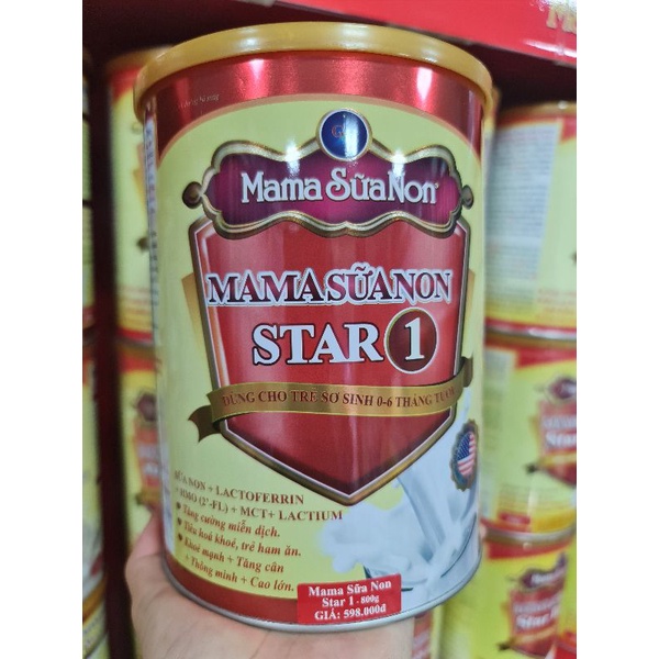 XẢ KHO Mama sữa non Star 1 _800G date mới