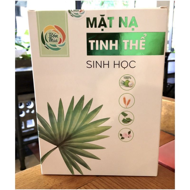 Hôp 5 Miếng mặt nạ tinh thể sinh học Bốn Mùa Thiên Nhiên Việt date mới nhất