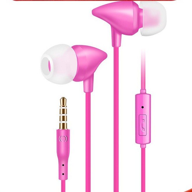 Tai Nghe điện thoại Có Dây 3.5mm QR1 nhét tai in ear có mic Cho điện thoại giá rẻ pk Thiên hoàng .