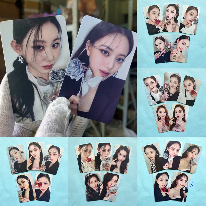Set 5 Tấm Thẻ Ảnh LOMO In Hình Nhóm Nhạc ITZY Nhóm Nhạc Kpop