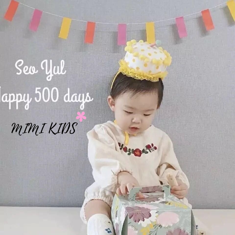 Băng đô bánh sinh nhật style hàn quốc cho bé yêu Mimi Kids BD26