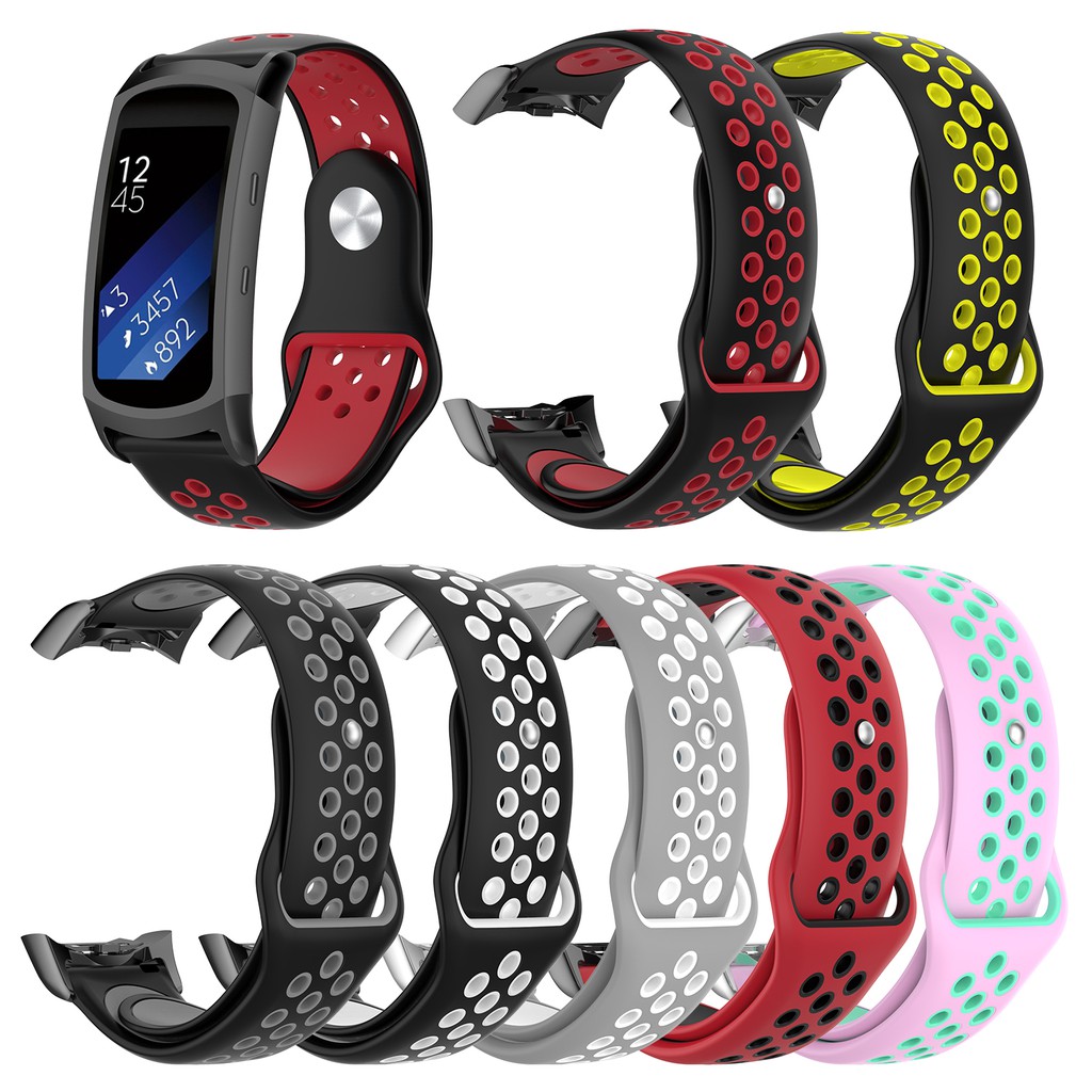 Dây đeo silicon thay thế cho đồng hồ Samsung Gear Fit 2 Fit2 Pro SM-R360 SM R35