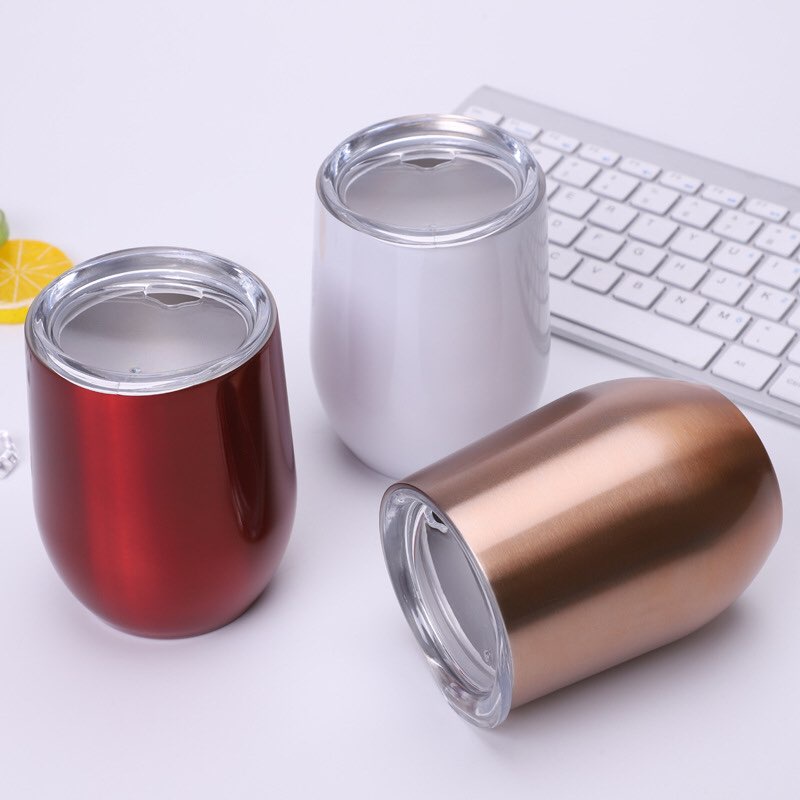 Cốc Giữ Nhiệt, Ly Giữ Nhiệt 2 Lớp - Inox 304 - Dung Tích 330ml - Thuận Tiện Uống Cà Phê, Bia, Trà...