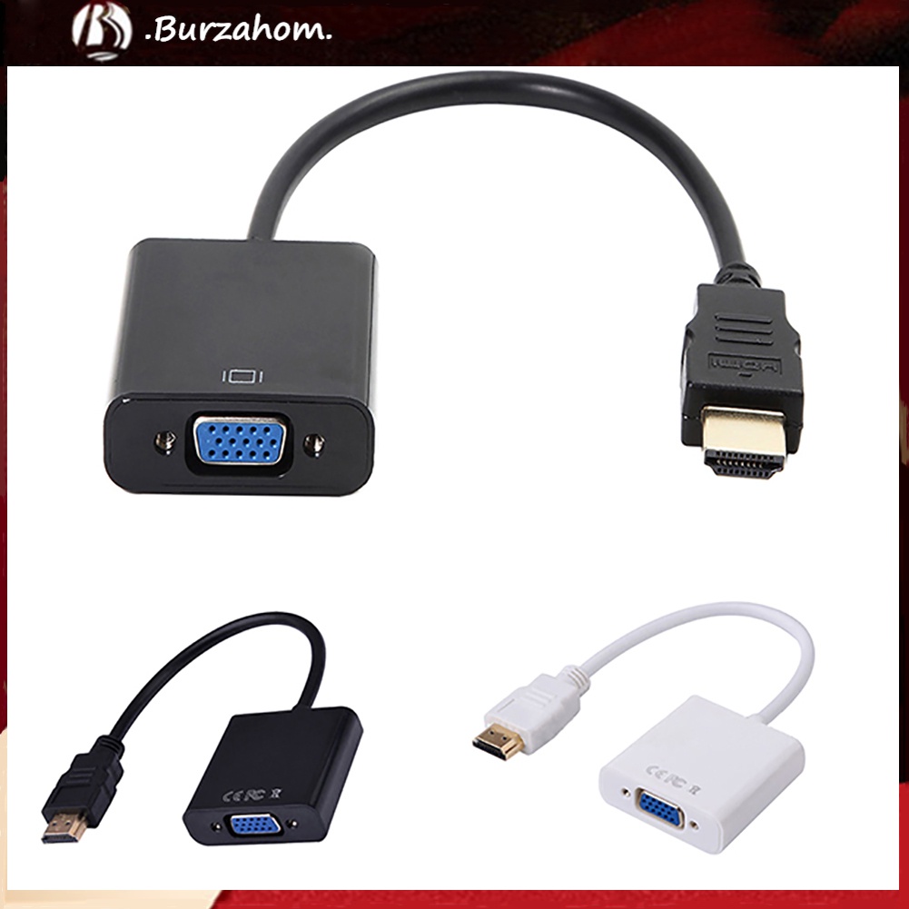 Dây Cáp Chuyển Đổi 1080p Hdmi Sang Vga Cho Pc Laptop Hdtv