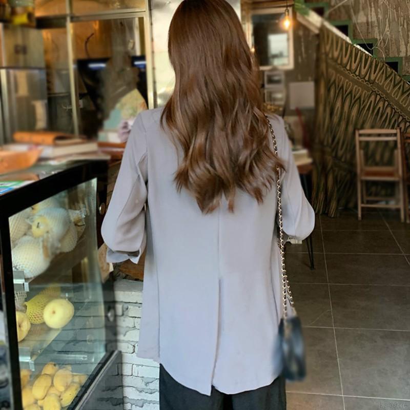 Áo Khoác Blazer Nữ Dáng Rộng Phong Cách Hàn Quốc | BigBuy360 - bigbuy360.vn