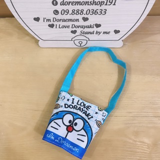 Túi Đựng Bình Nước/ Cốc Trà Sữa Doremon Doraemon