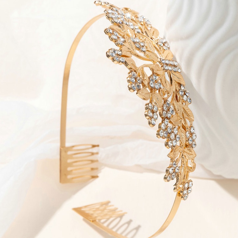 Vương Miện Cài Tóc Phong Cách Vintage Cho Cô Dâu