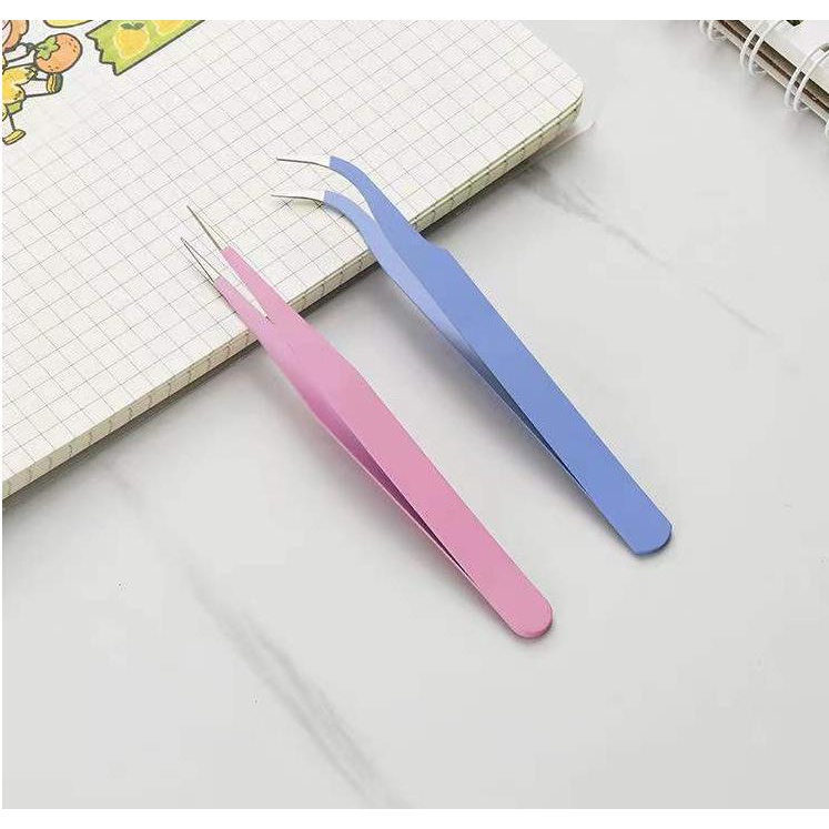 Nhíp Uốn Mi Đa Năng Bằng Thép Không Gỉ 3 Màu